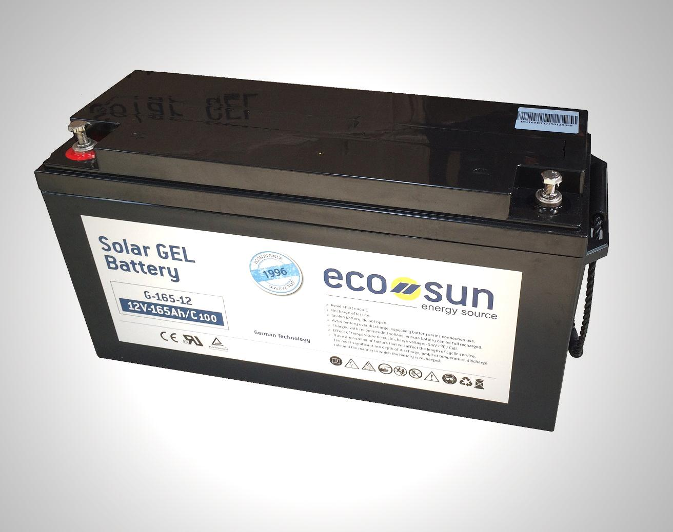 Σ/Τ ECOGEL G-165-12, 165Ah, C-100/12V