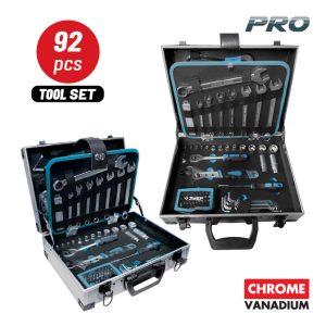 Σετ  Εργαλεία 92τεμ. Cr-V,Βαλίτσα Αλουμινίου BORMANN Pro BHT5170